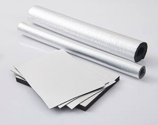 1/4" - 5/8" Linha de bobina de cobre isolado conjunto de tubo sem costura para refrigeração HVAC espuma de PE de isolamento branco