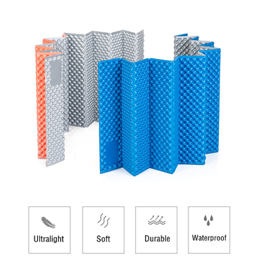 Material impermeável resistente a lágrimas e à humidade, almofada de dormir ultraleve, adequada para caminhadas, montanhismo e acampamento