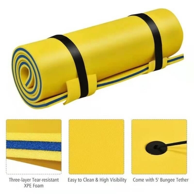Multicolor XPE espuma floating Mat 3-camada impermeável leve OEM / ODM serviço disponível