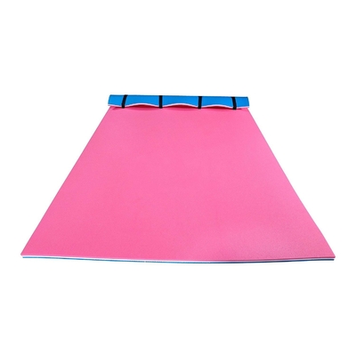 Tapete de água flutuante para adultos Praia Lago piscina oceânica tamanho grande 3 camadas XPE resistente à espuma