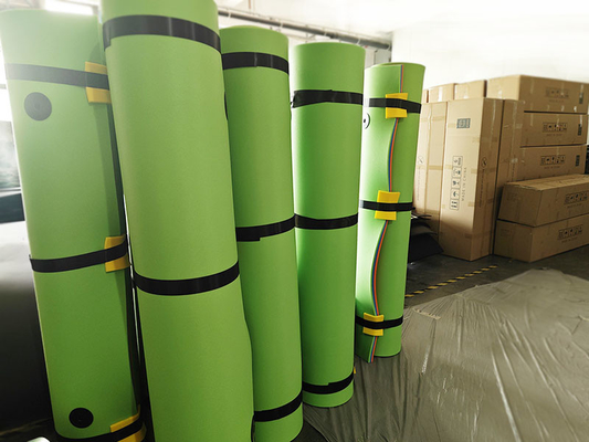 Grande tamanho 3 camadas resistente à lágrima XPE espuma nadar pad flotante ilha pad para o mar