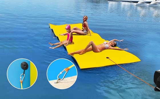 OEM Durabilidade XPE espuma pads de água ao ar livre Color atraente para piscina do parque aquático