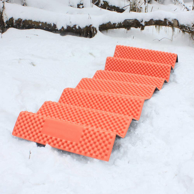 Eco-friendly Outdoor Hiking & Mountaineering XPE Camping Mat Espuma de colchão à prova de umidade para tenda e almofada de dormir