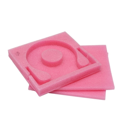 Caixa de corte por impressão personalizada de espuma IXPE Insira espuma de embalagem de PE absorvente de choque para PCB