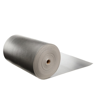 Material de isolamento térmico para edifícios com folha de alumínio
