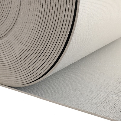 Material de isolamento térmico para edifícios com folha de alumínio