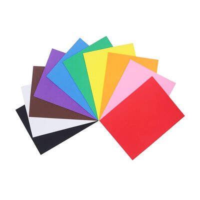 Rolos de folhas de espuma de EVA coloridas e personalizáveis Corte de precisão ao tamanho Ideal para projetos de bricolage Embalagens protetoras e usos industriais