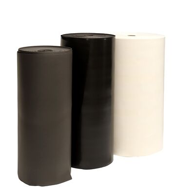 0.15mm 0.2mm 0.3mm Thin IXPE Foam Roll Gum Backed Waterproof Insulation Material para fitas e aplicações eletrônicas